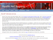 Tablet Screenshot of hdl.net